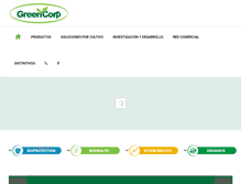 Tablet Screenshot of greencorp.com.mx